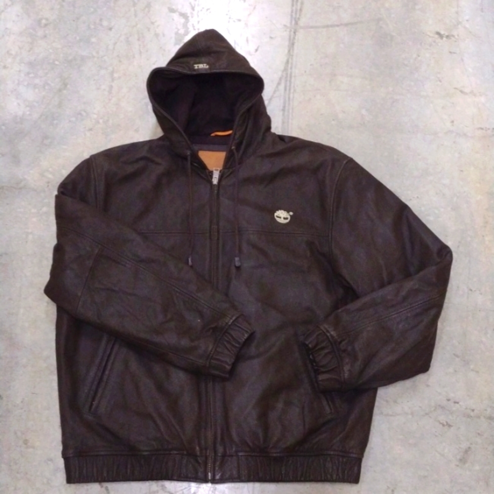 Timberland Butter Leather Hoodie
